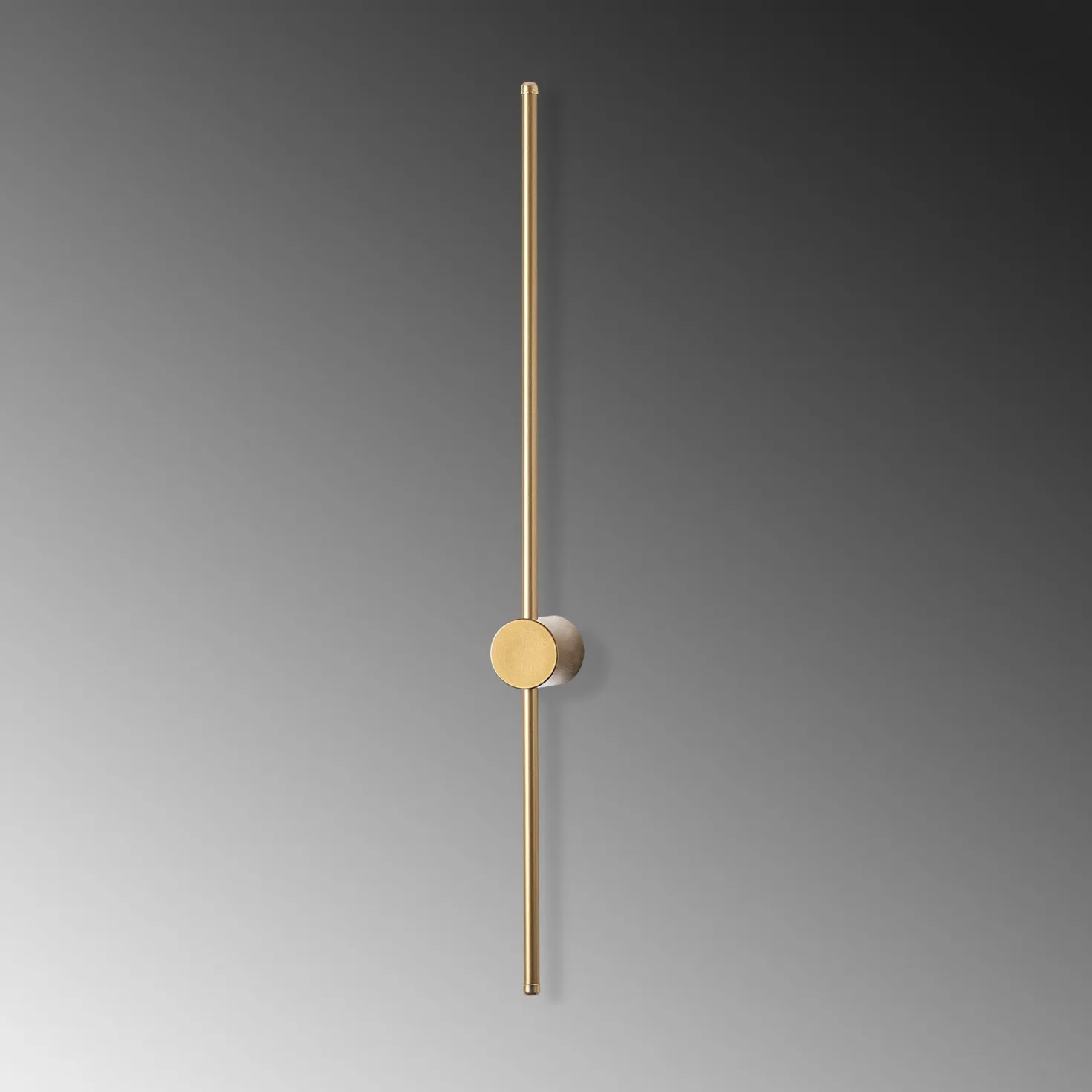 Applique murale moderne Benu H91cm Métal Or