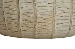 Cache-pot 3 pcs texture naturelle beige