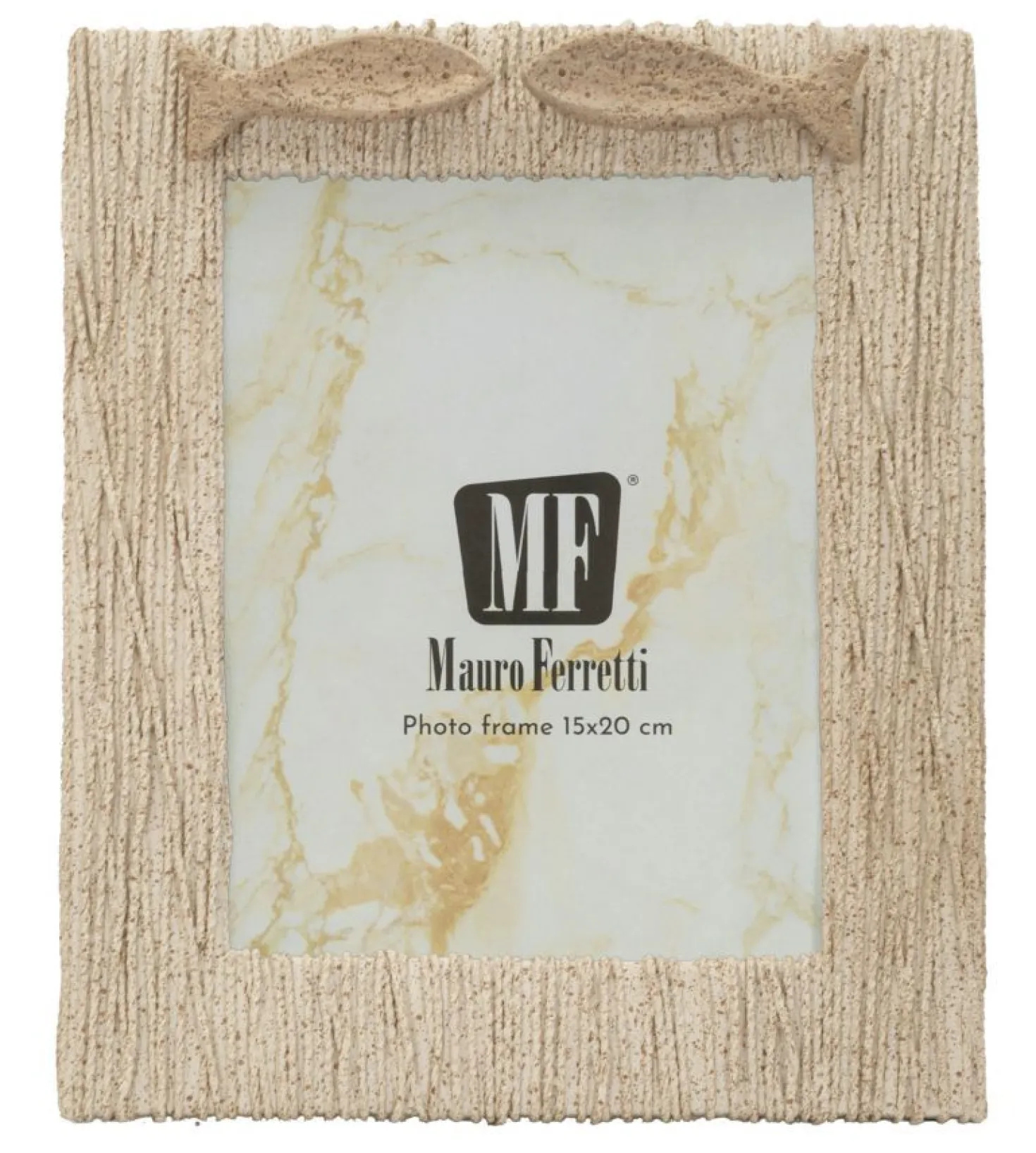Cadre photo compact en bois beige