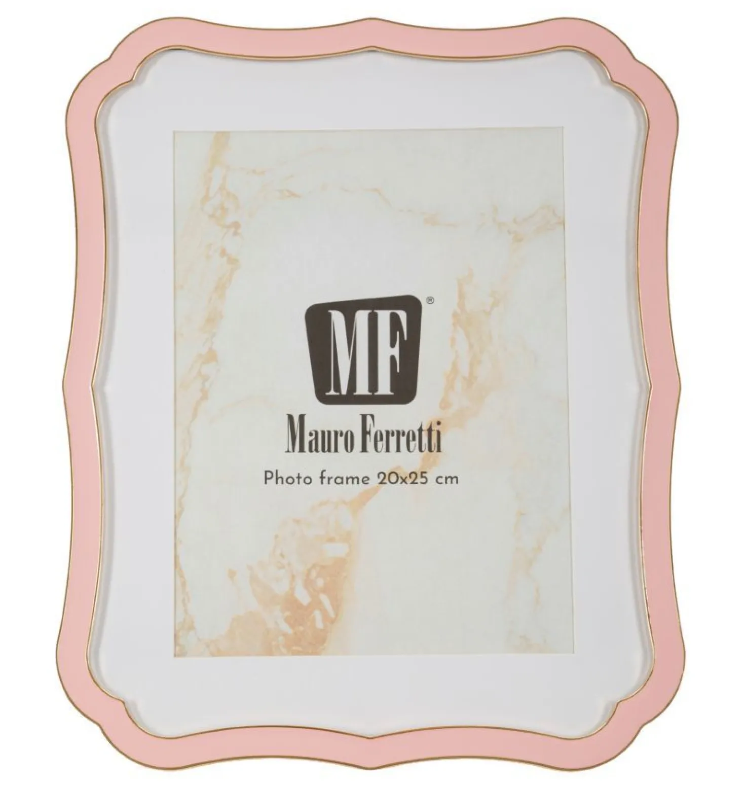 Cadre photo Margot finition rose pastel