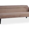 Canapé convertible clic-clac Roberto 3 places Velours Taupe