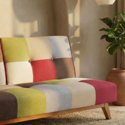 Canapé convertible clic-clac scandinave Yazu Multicolore
