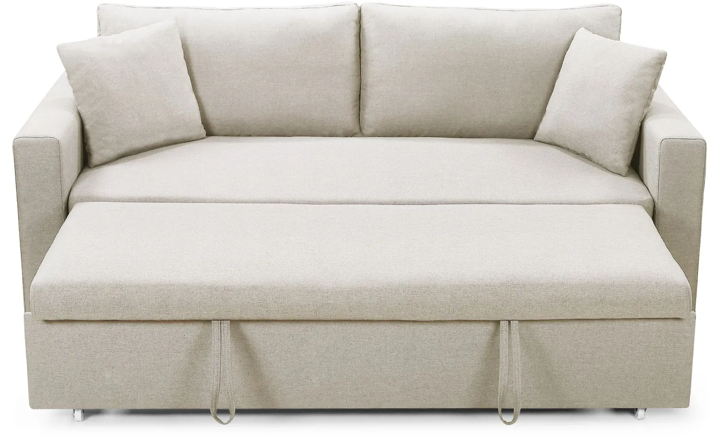 Canapé 3 places Convertible Saphir Tissu Beige