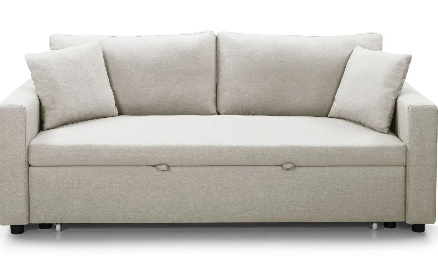 Canapé 3 places Convertible Saphir Tissu Beige