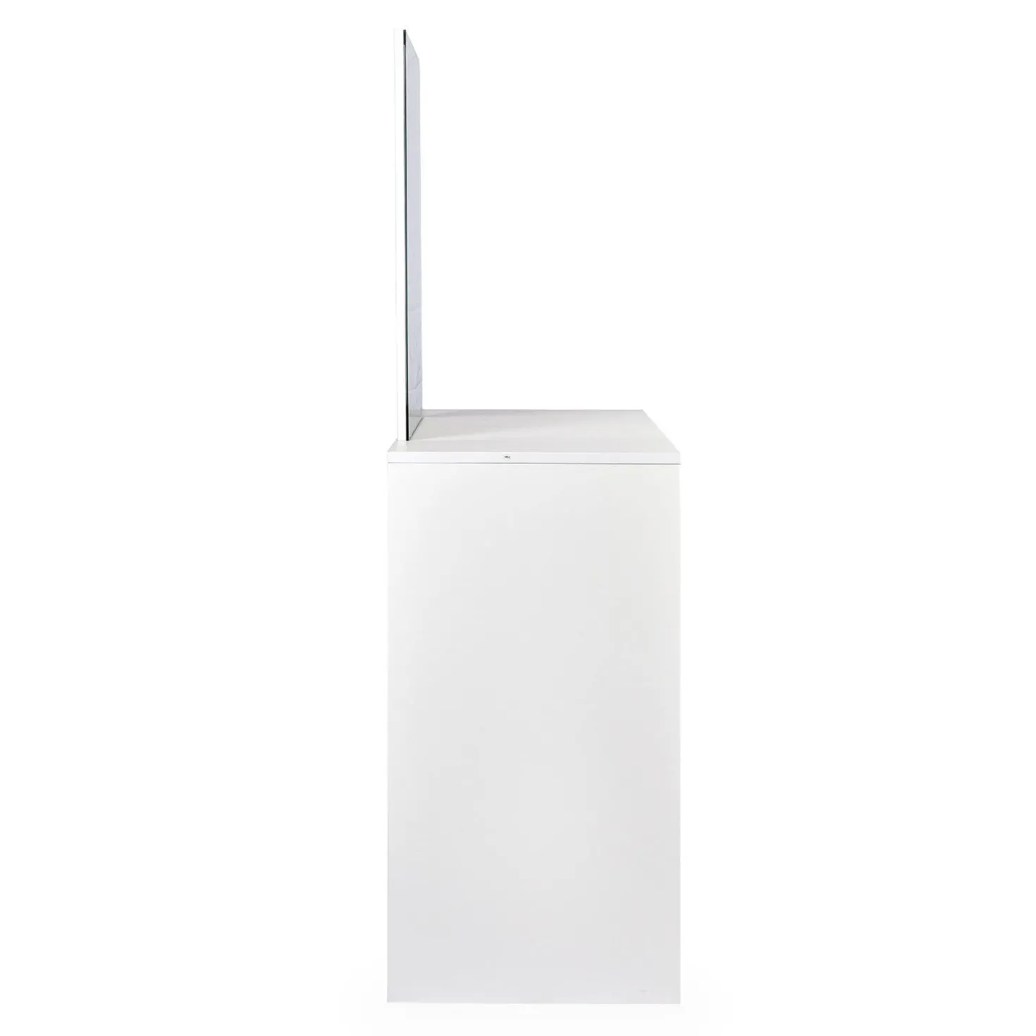 Coiffeuse avec miroir LED Talisma L80cm Blanc