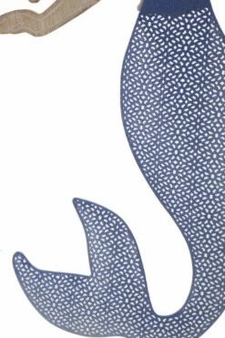 Décoration murale 3D Sirena Métal et MDF multicolore