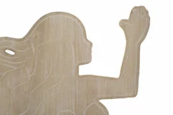Décoration murale 3D Sirena Métal et MDF multicolore