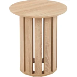 Ensemble de 2 tables basses Annabel Chêne clair