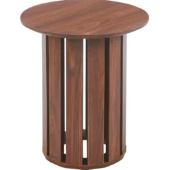 Ensemble de 2 tables basses Annabel Bois Noisette