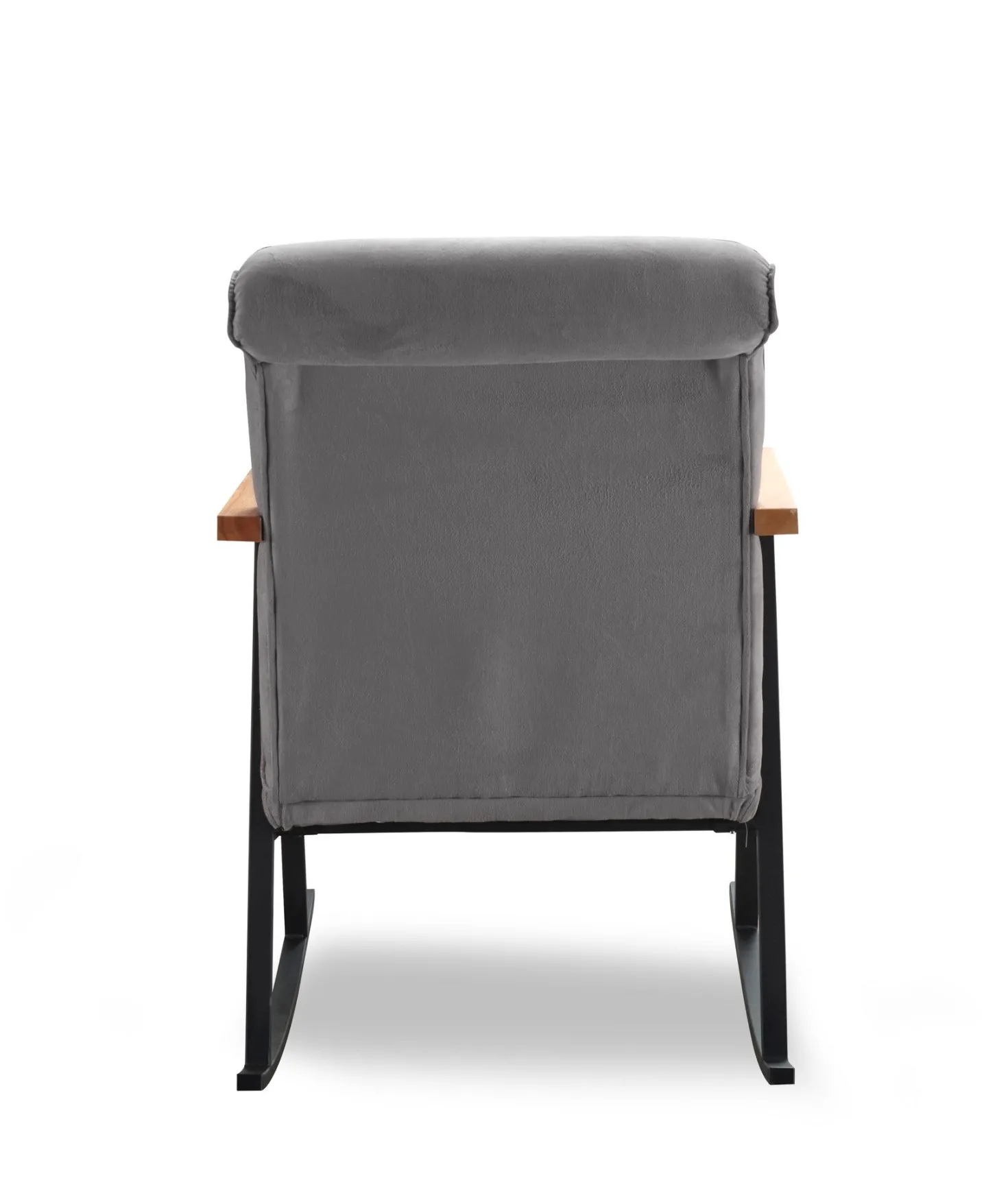 Fauteuil à bascule Vitocha Velours Gris