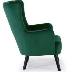 Fauteuil matelassé Vidal Velours Vert