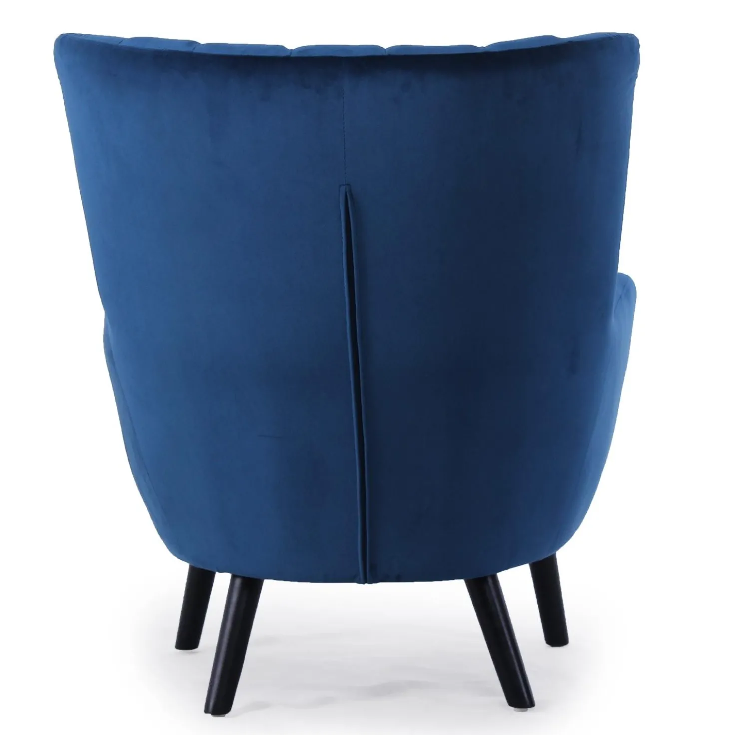 Fauteuil matelassé Vidal Velours Bleu