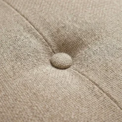 Fauteuil scandinave Savoy tissu Beige