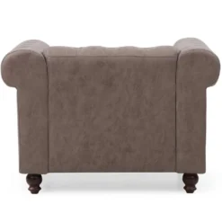 Grand fauteuil Chesterfield Vintage
