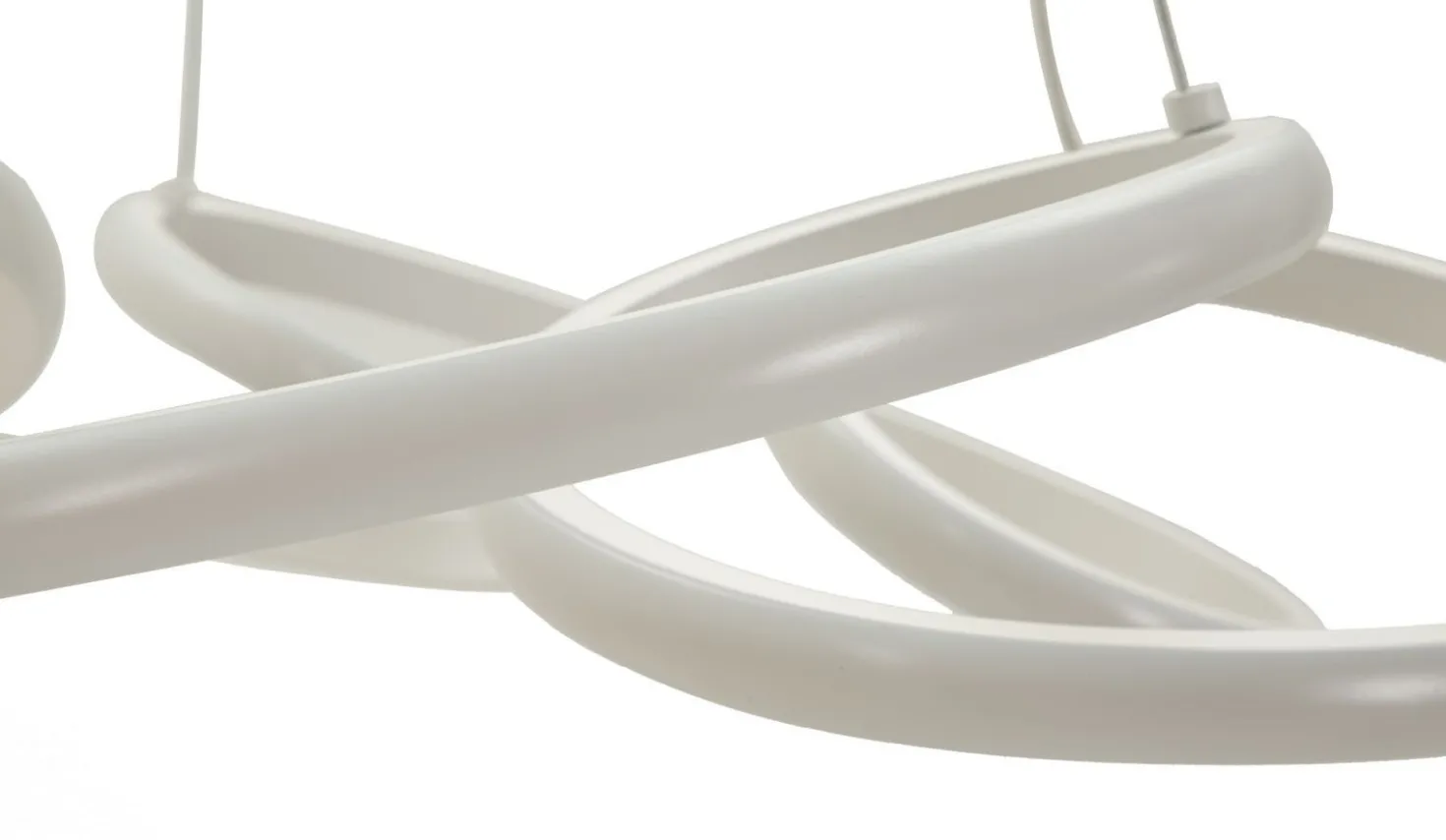 Lampe de plafond Glovy blanche LED