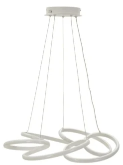 Lampe de plafond Glovy blanche LED