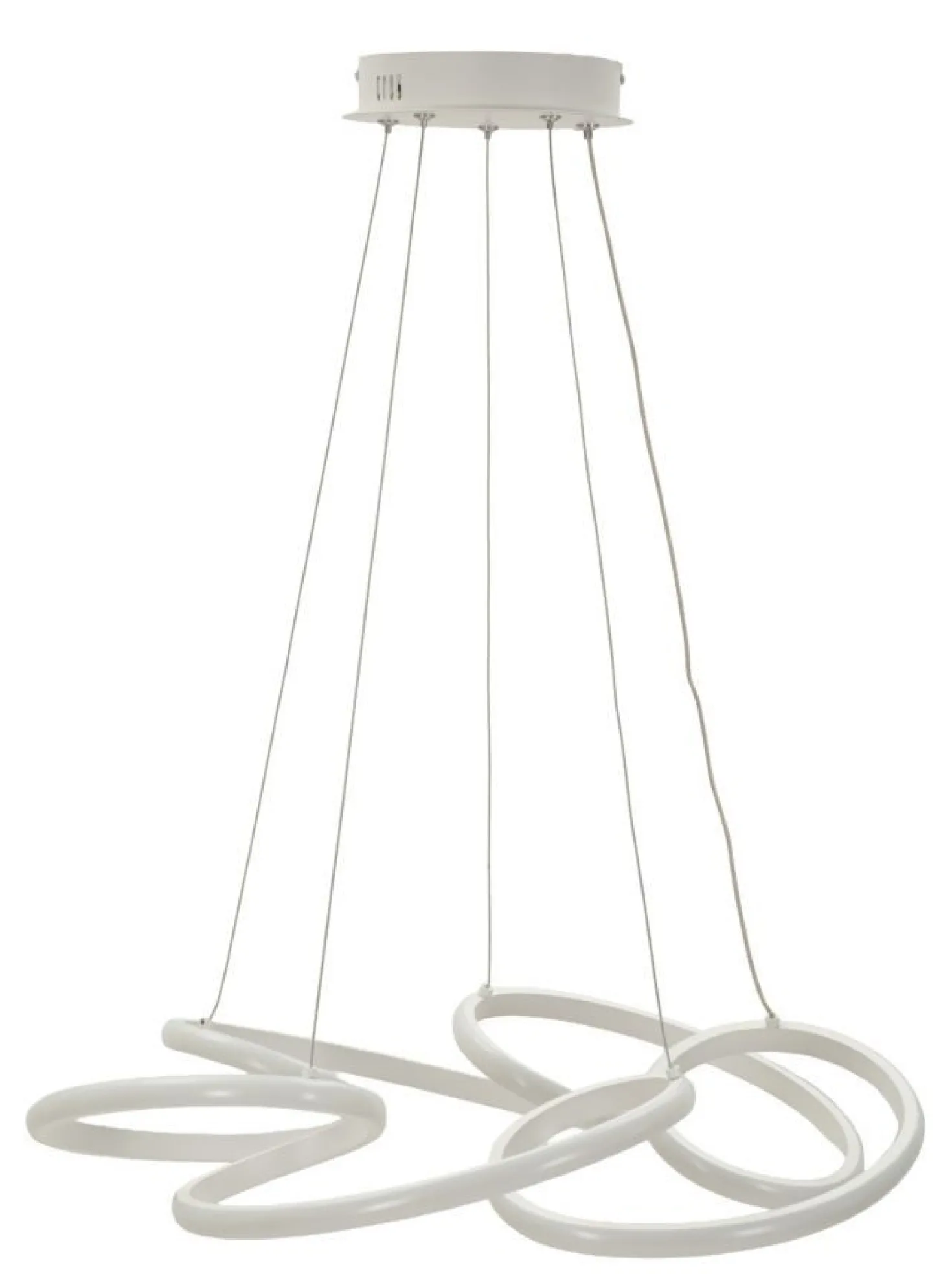 Lampe de plafond Glovy blanche LED