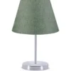 Lampe de table Accensa Métal Argent et Vert céladon