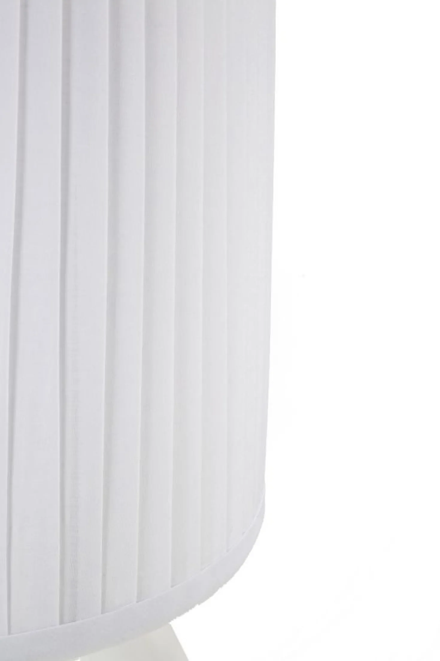 Lampe de table Ballet Résine Blanc abat-jour tissu Blanc