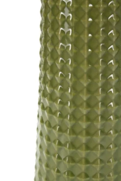 Lampe de table Gliss Céramique Vert Olive abat-jour clair