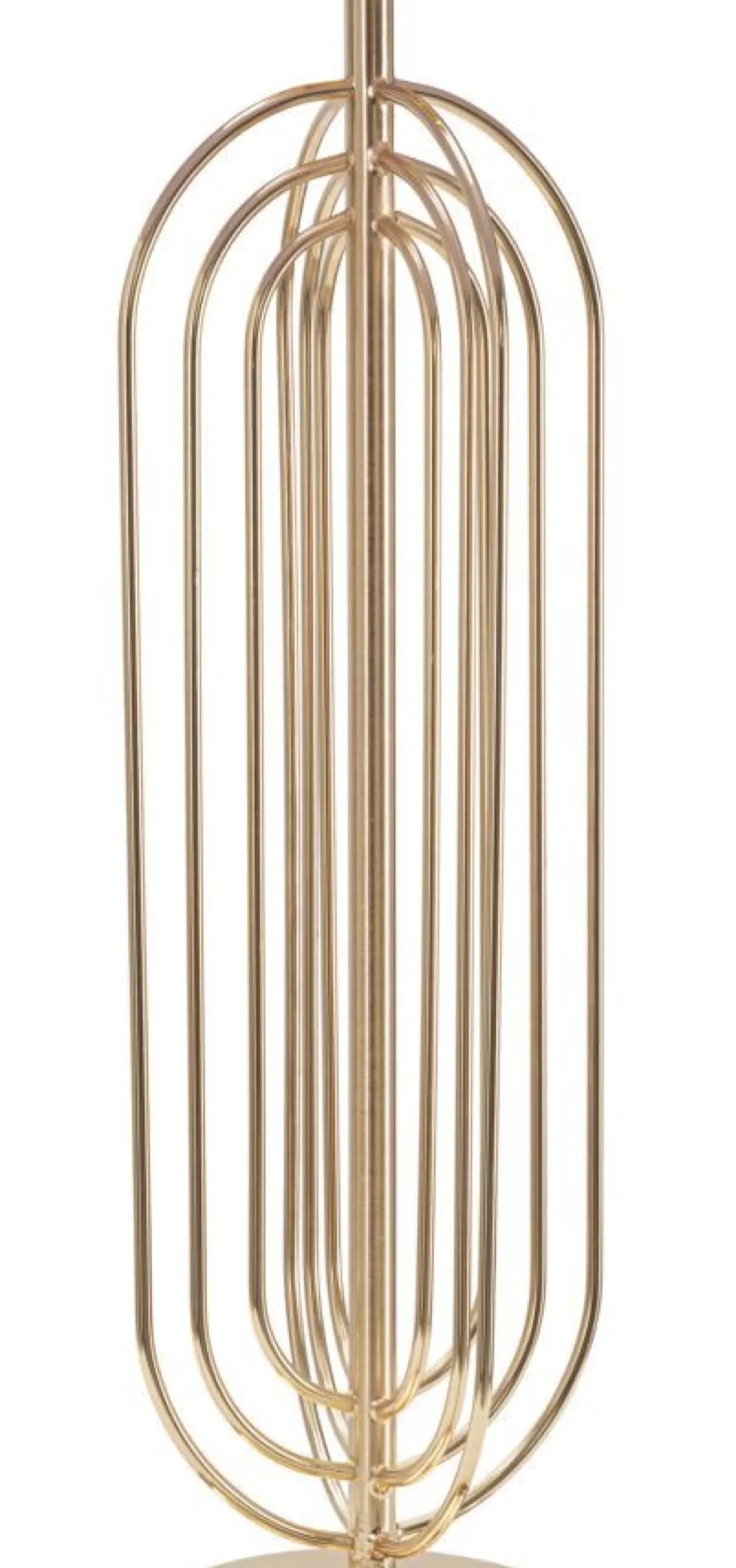 Lampe de table Krista Métal Doré abat-jour Tissu Rose