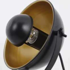 Lampe de table Loxias Noir et Or