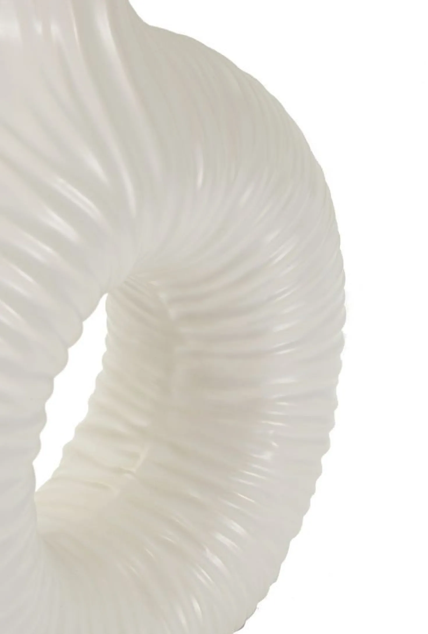Lampe de table Seta Céramique Blanche abat-jour Tissu Blanc