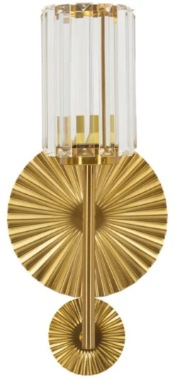 Lampe murale Tirana Verre et Laiton