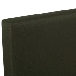 Lit-coffre complet avec tablettes et ports USB intégrés Lukas 180x200cm Tissu Vert