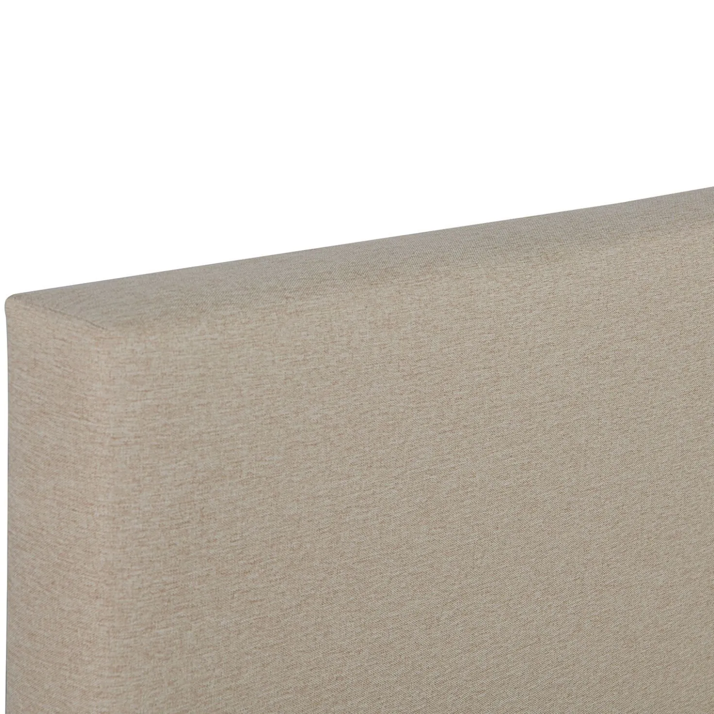 Lit-coffre complet avec tablettes et ports USB intégrés Lukas 160x200cm Tissu Taupe clair