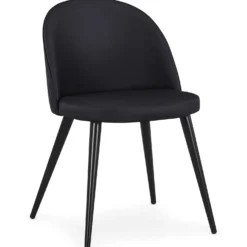 Lot de 2 chaises Maury Simili P.U. Noir