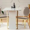 Lot de 2 chaises médaillon Sofia velours Taupe