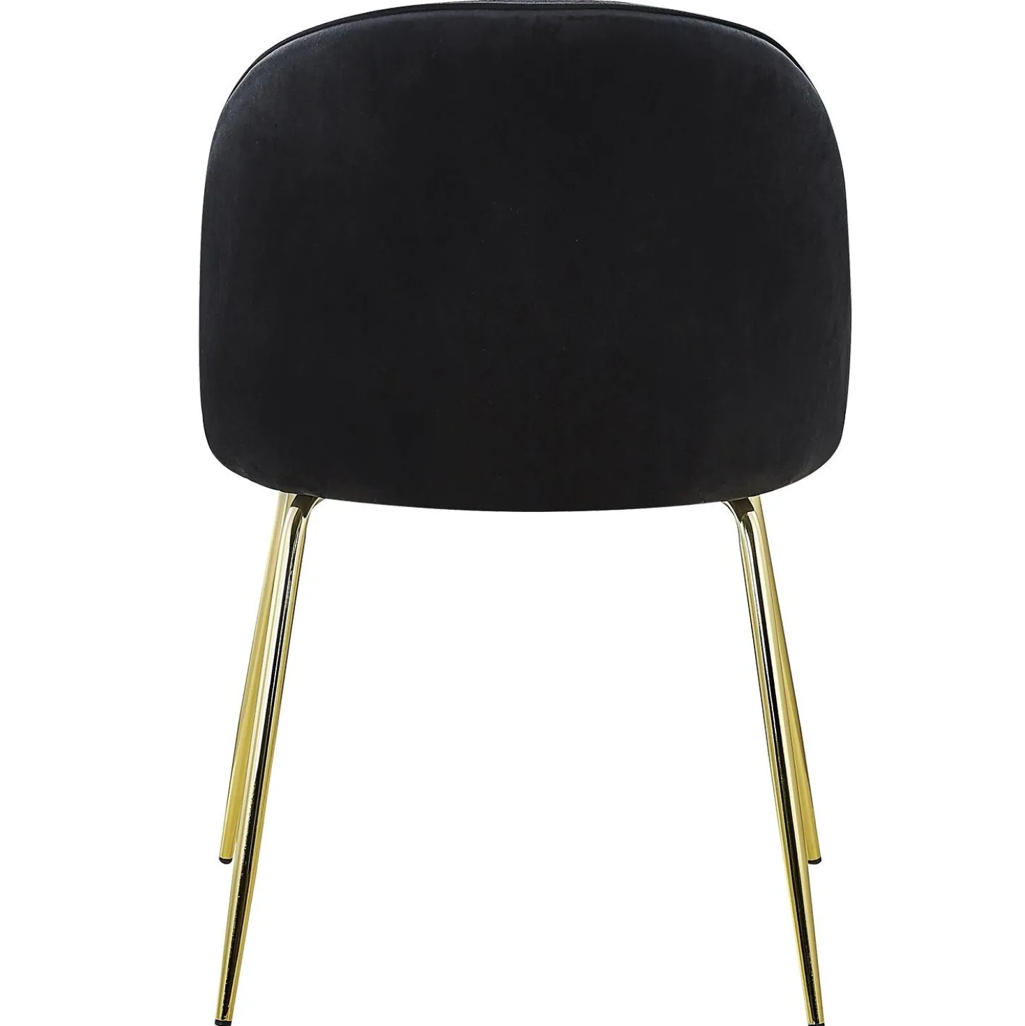 Lot de 2 chaises Spectra Velours Noir
