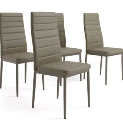 Lot de 4 chaises Stratus Taupe
