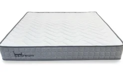 Matelas à ressorts ensachés 23cm Bedream accueil moelleux et soutien ferme 180x200cm