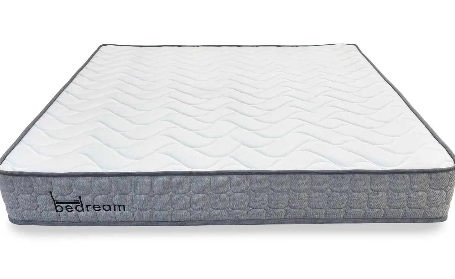 Matelas à ressorts ensachés 23cm Bedream accueil moelleux et soutien ferme 180x200cm