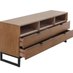 Meuble TV Panara L150cm Bois d'acacia patiné