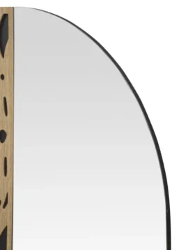 Miroir mural formes douces M.D.F multicolore