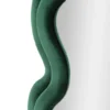 Miroir mural Monica cadre bois Velours Vert