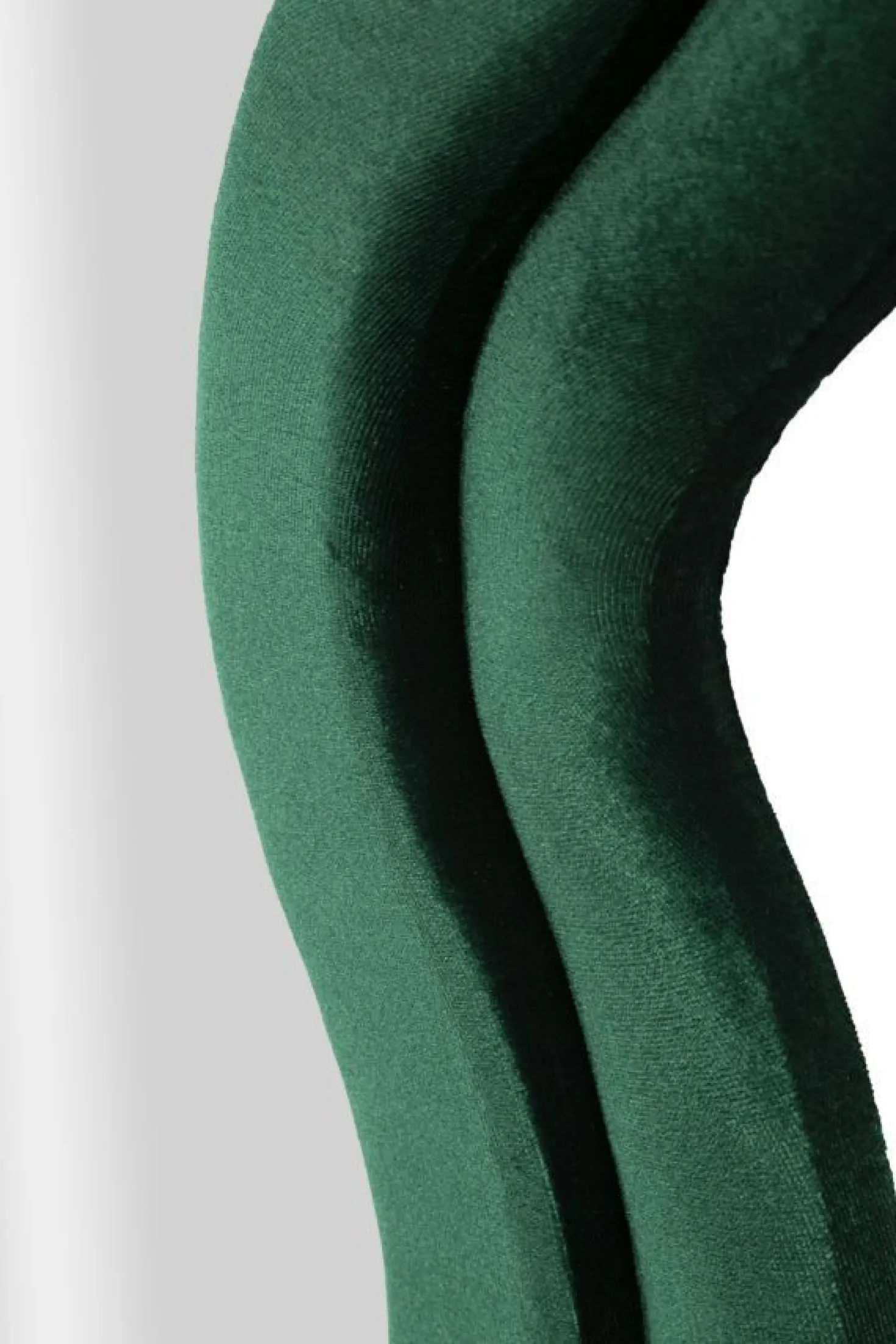 Miroir mural Monica cadre bois Velours Vert