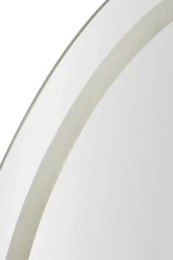 Miroir mural ovale LED 60x80 cm