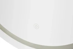 Miroir mural ovale LED 60x80 cm