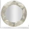 Miroir rond Argelux métal martelé
