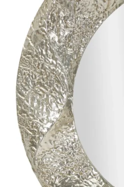 Miroir rond Argelux métal martelé