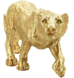 Objet décoratif Léopard Shant doré