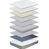Pack Lit-coffre design boule Bilbola + Matelas Bedream 160x200cm Velours Taupe