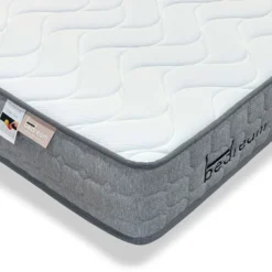 Pack Lit-coffre design boule Bilbola + Matelas Bedream 160x200cm Velours Taupe