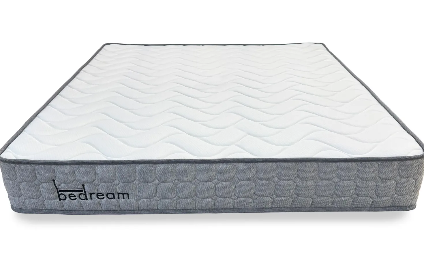 Pack Lit-coffre design boule Bilbola + Matelas Bedream 160x200cm Velours Taupe