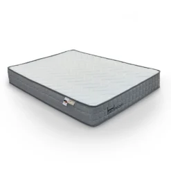 Pack Lit-coffre Songe + Matelas Bedream 140x190cm Tissu Beige