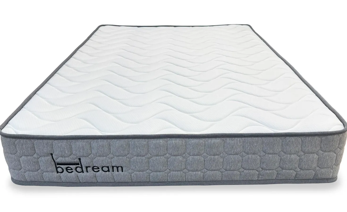 Pack Lit-coffre Songe + Matelas Bedream 140x190cm Tissu Beige